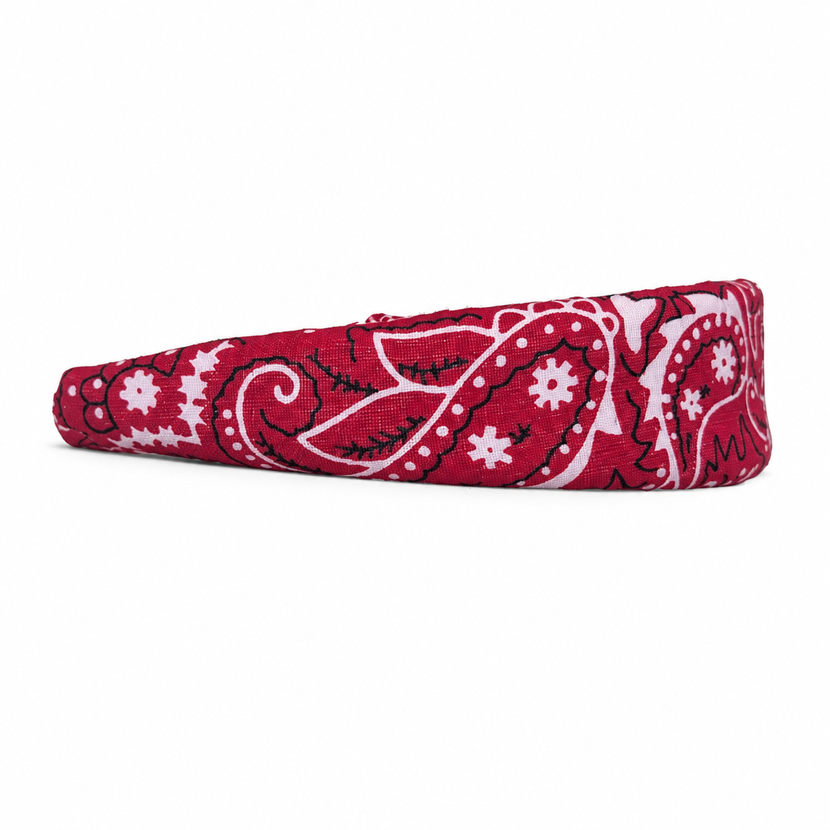 Padded Bandana Headband – Red