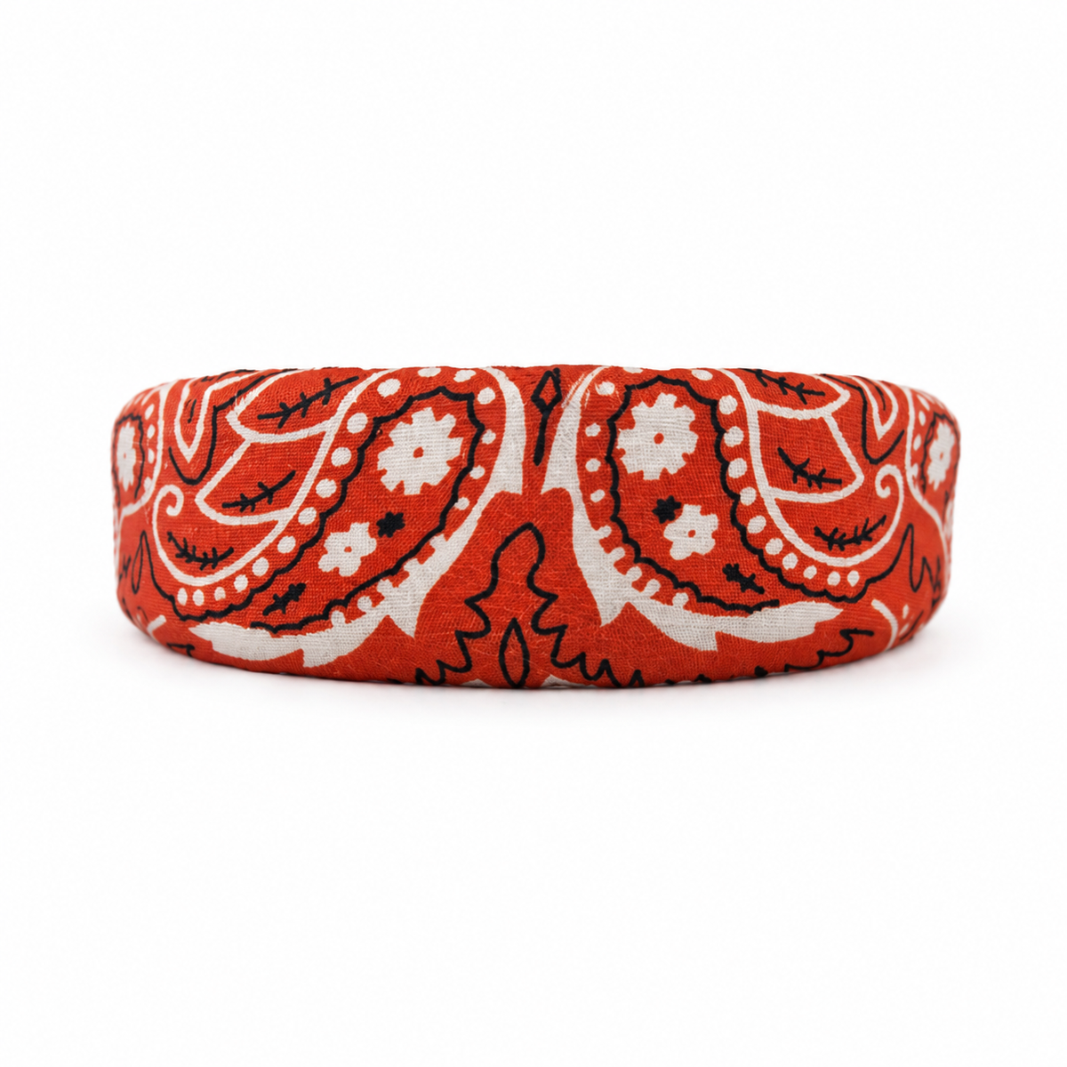 Padded Bandana Headband – Dark Orange