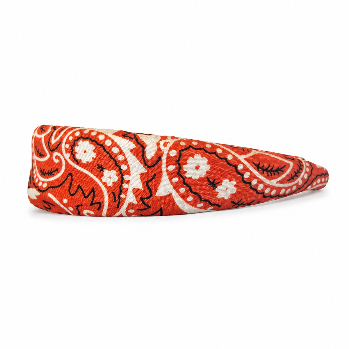Padded Bandana Headband – Dark Orange