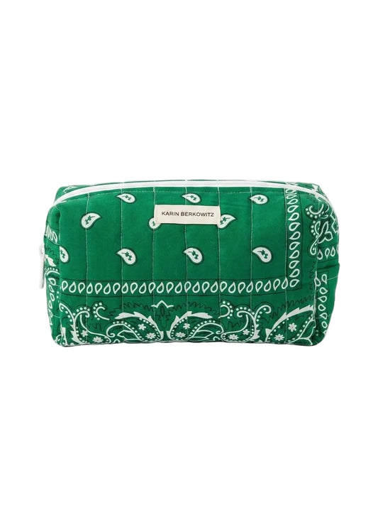 Perfectly Organised M – Quilted Bandana Bag in Green