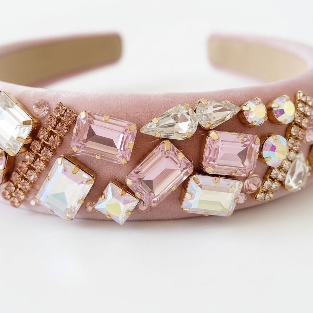 Blush Pink Headband – Detail
