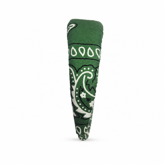 Padded Bandana Headband – Emerald Green