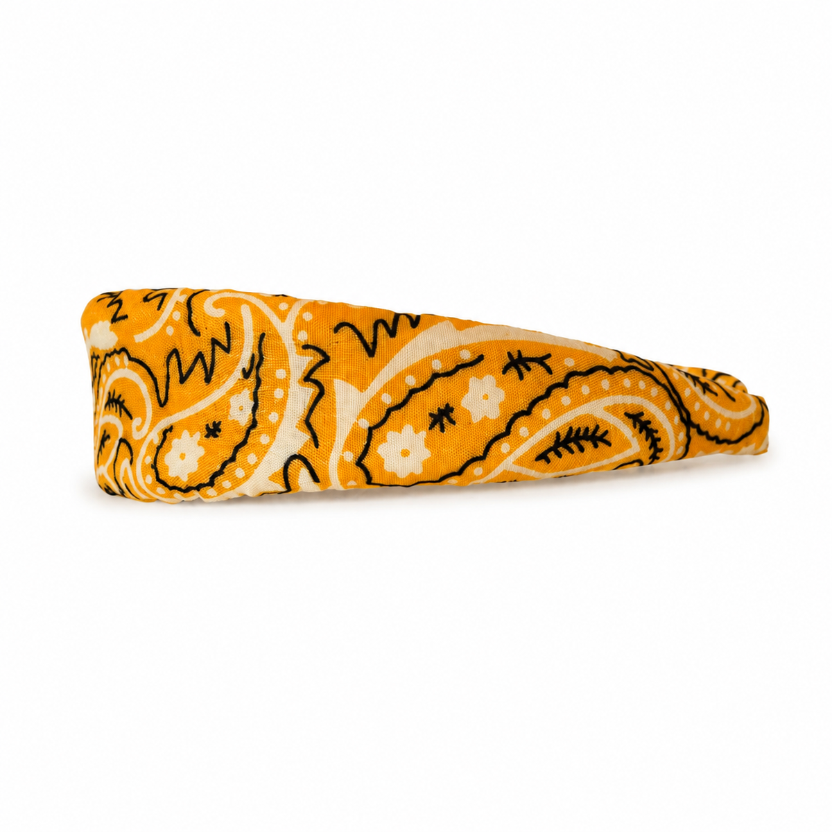 Padded Bandana Headband – Light Orange