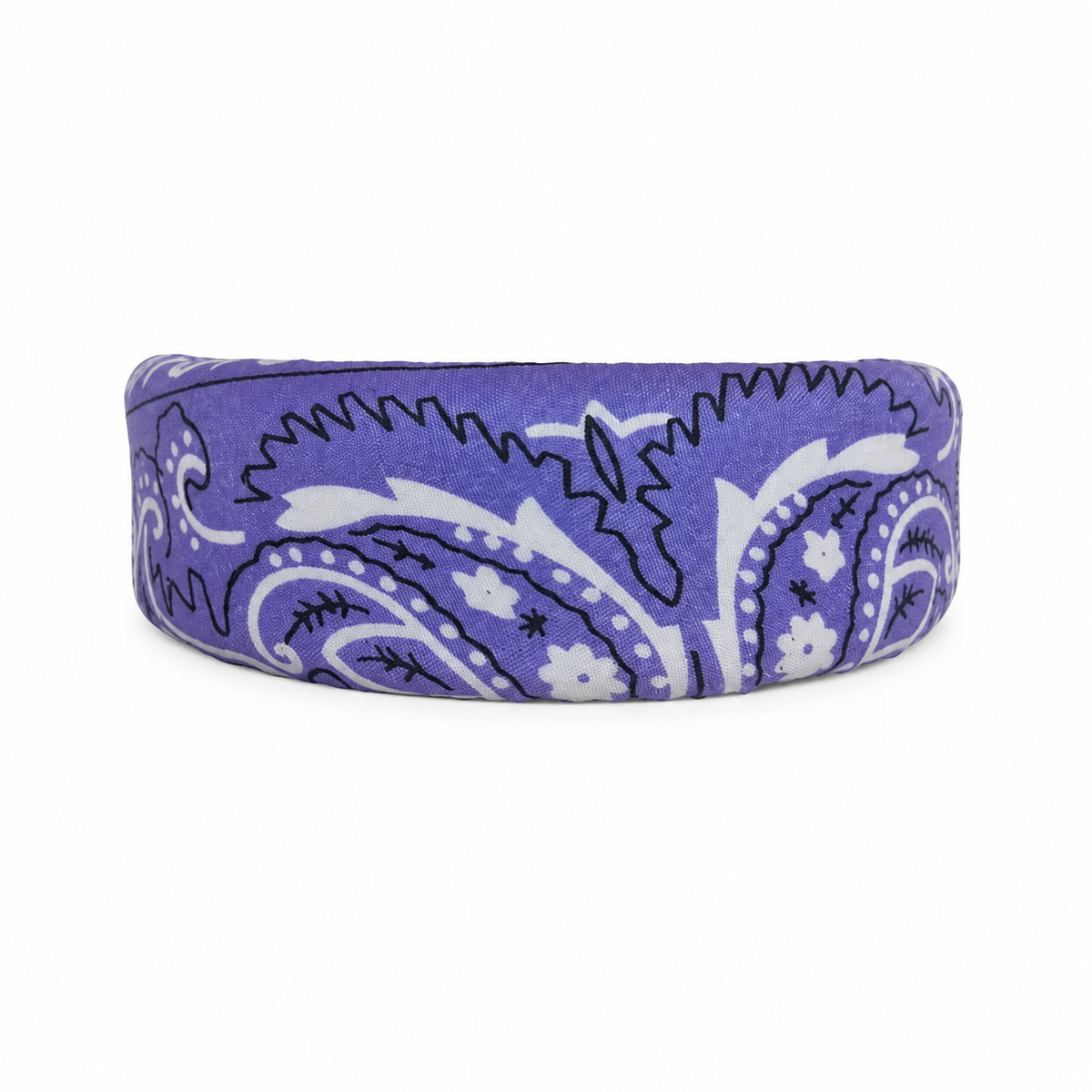 Padded Bandana Headband – Purple