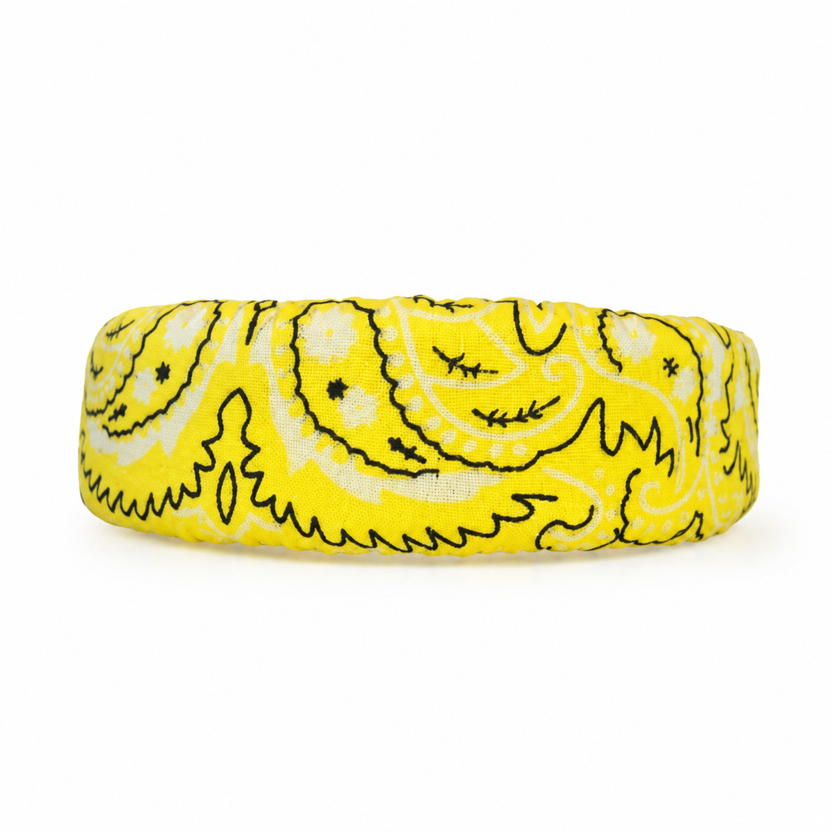 Padded Bandana Headband - Yellow