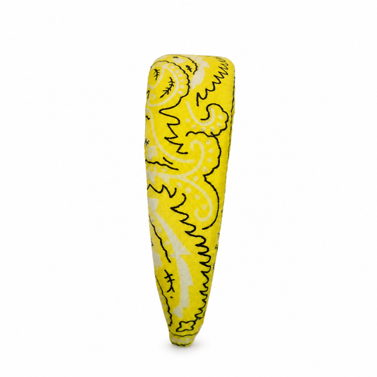 Padded Bandana Headband - Yellow